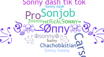 Kælenavn  - Sonny