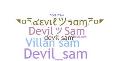 Kælenavn  - DevilSam