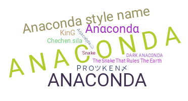 Kælenavn  - Anaconda