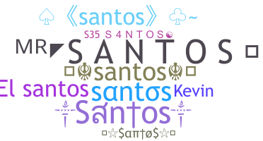 Kælenavn  - Santos