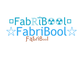 Kælenavn  - FabriBool