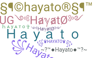 Kælenavn  - Hayato