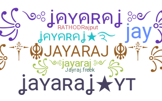 Kælenavn  - Jayaraj