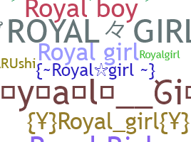Kælenavn  - RoyalGirl