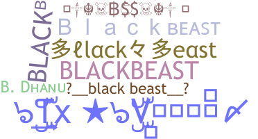 Kælenavn  - Blackbeast