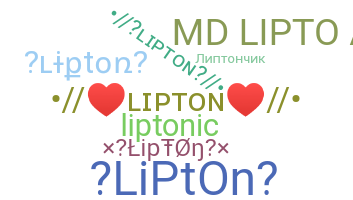 Kælenavn  - Lipton