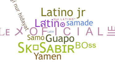Kælenavn  - Latino
