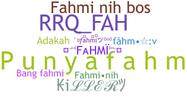 Kælenavn  - Fahmi