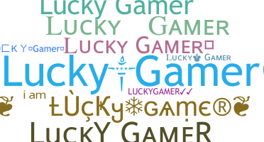 Kælenavn  - Luckygamer