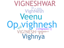 Kælenavn  - Vighnesh