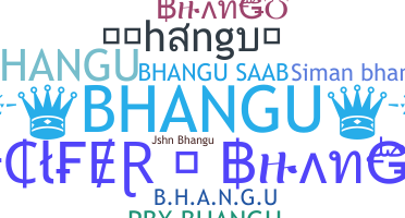 Kælenavn  - Bhangu