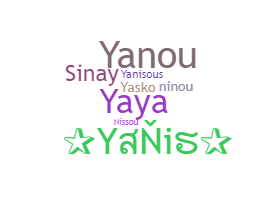 Kælenavn  - Yanis