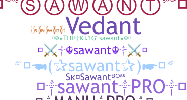 Kælenavn  - Sawant