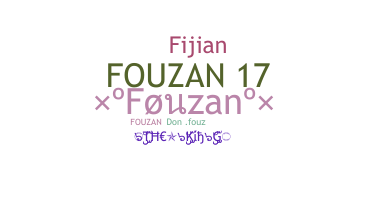 Kælenavn  - Fouzan