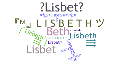 Kælenavn  - Lisbeth