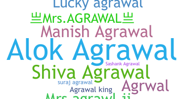 Kælenavn  - Agrawal