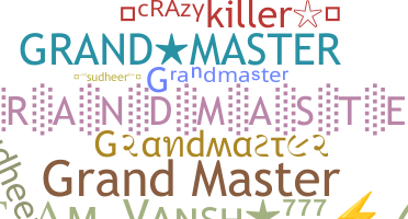 Kælenavn  - grandmasters