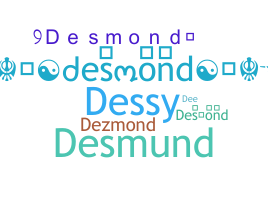 Kælenavn  - Desmond