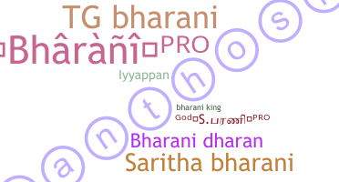 Kælenavn  - Bharani