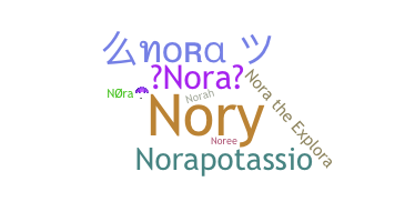 Kælenavn  - Nora