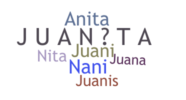 Kælenavn  - Juanita