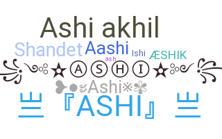 Kælenavn  - Ashi