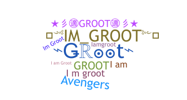 Kælenavn  - Groot