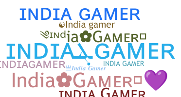 Kælenavn  - Indiagamer