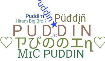 Kælenavn  - Puddin