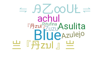 Kælenavn  - Azul