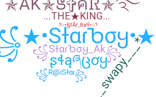Kælenavn  - StarBoy