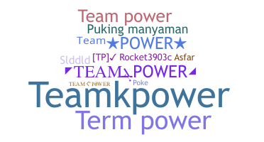 Kælenavn  - TeamPower