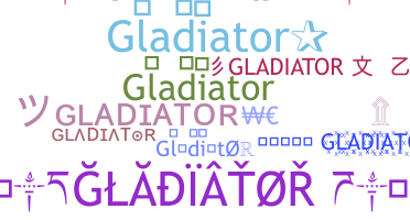 Kælenavn  - gladiator