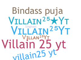 Kælenavn  - Villain25yt