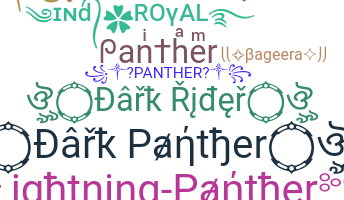 Kælenavn  - Panther