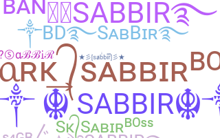 Kælenavn  - Sabbir
