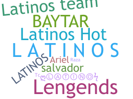 Kælenavn  - latinos