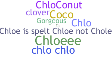 Kælenavn  - Chloe