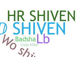 Kælenavn  - Shiven