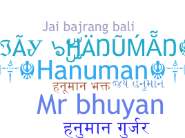 Kælenavn  - Hanuman