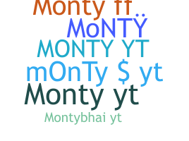 Kælenavn  - MontyYT