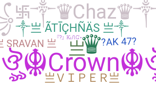 Kælenavn  - Crown