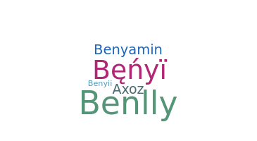 Kælenavn  - Benyi
