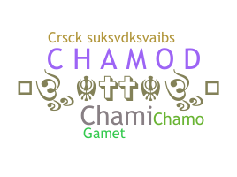 Kælenavn  - chamod