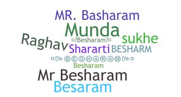 Kælenavn  - besharam