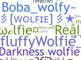 Kælenavn  - Wolfie