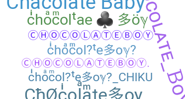 Kælenavn  - chocolateboy