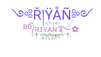 Kælenavn  - Riyan