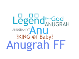 Kælenavn  - Anugrah