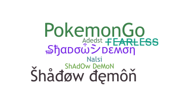 Kælenavn  - ShadowDemon